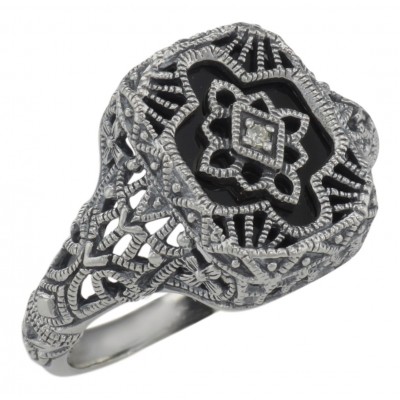 victorian-style-black-onyx-filigree-diamond-ring-in-fine-sterling-silver-400x400w