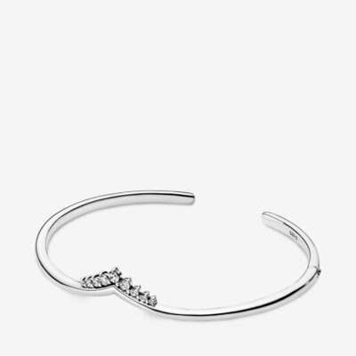 Tiara Wishbone Bangle Bracelet