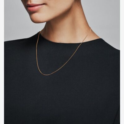Curb Chain Necklace - Rose