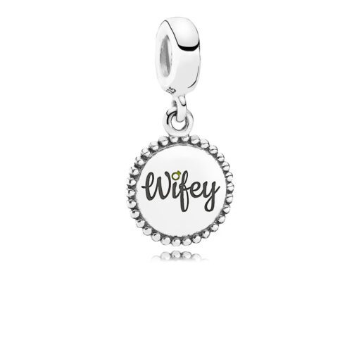 Wifey Engraved Dangle