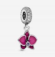Orchid Dangle Clr & Purple EN ()