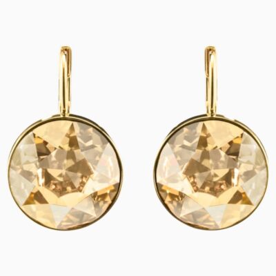 bella-pierced-earrings--gold-tone--gold-tone-plated-swarovski-901640 2