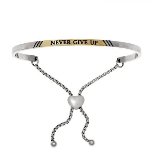 "Never Give Up" Bracelet