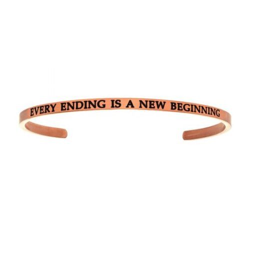"Every Ending Is A New Beginning" Bracelet