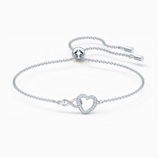 swarovski-infinity-heart-bracelet--white--rhodium-plated-swarovski-5524421