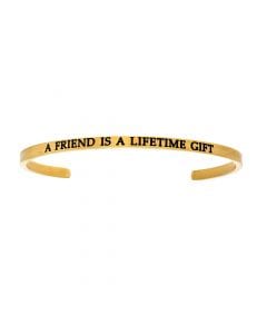 "A Friend Is A Lifetime Gift" Bracelet