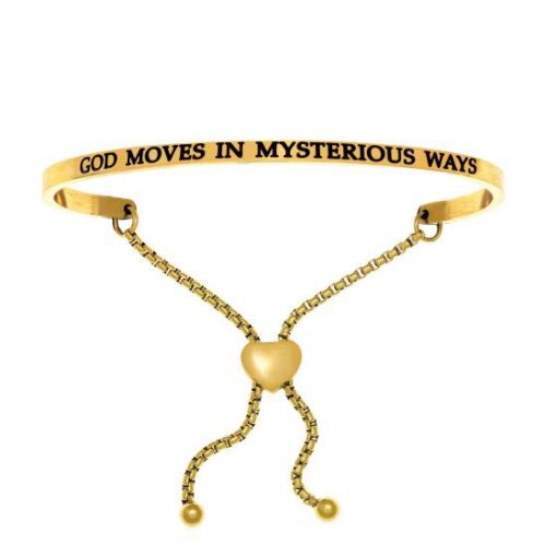 "God Moves In Mysterious Ways" Bracelet