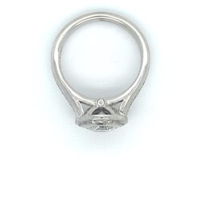 Diamond Bezel Engagement Ring