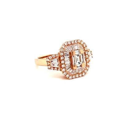 All Diamond in Rose Gold
