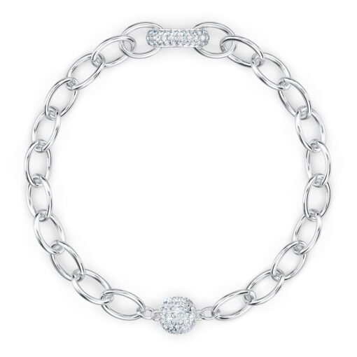 The Elements Rhodium Plated Chain Bracelet