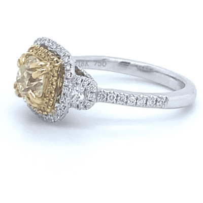 The Golden One Engagement Ring