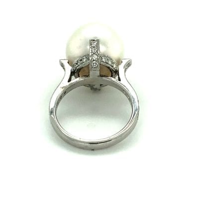 Diamond & Pearl Ring