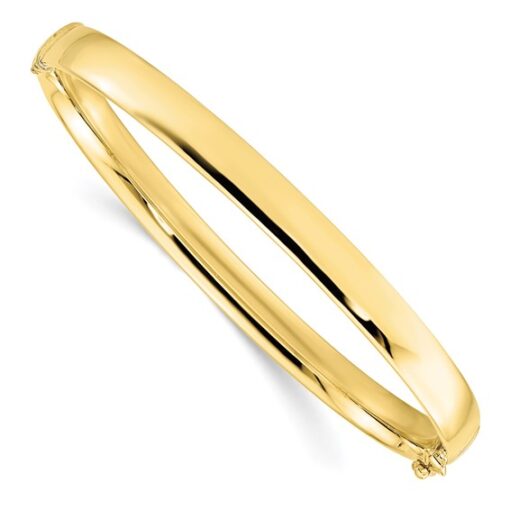 Yellow Gold Bangle Bracelet