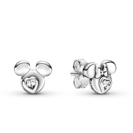 Disney Mickey & Minnie Silhouette Stud Earrings