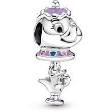 Disney Beauty and The Beast Mrs. Potts and Chip Dangle Charm