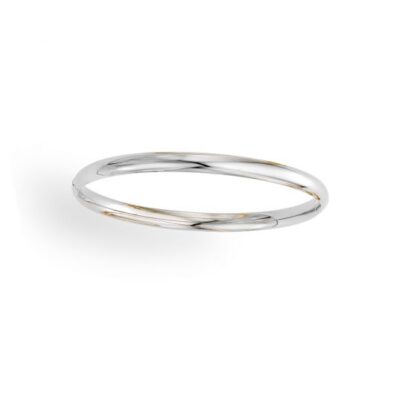 14K Gold Polished 5mm Bangle