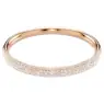 meteora-bangle--snow-pavé--white--rose-gold-tone-plated-swarovski-5688610